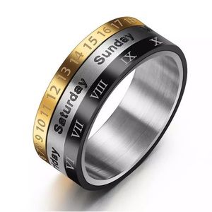 Chic Spinner Ring Stainless Steel